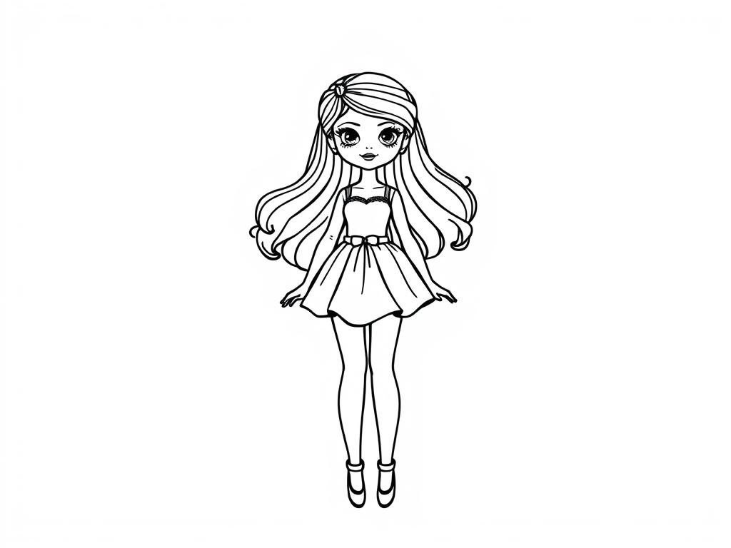 Preview of barby doll in a skirt