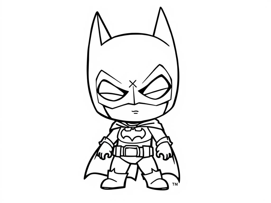 Batman Coloring Page