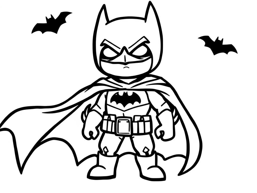 Batman Coloring Page