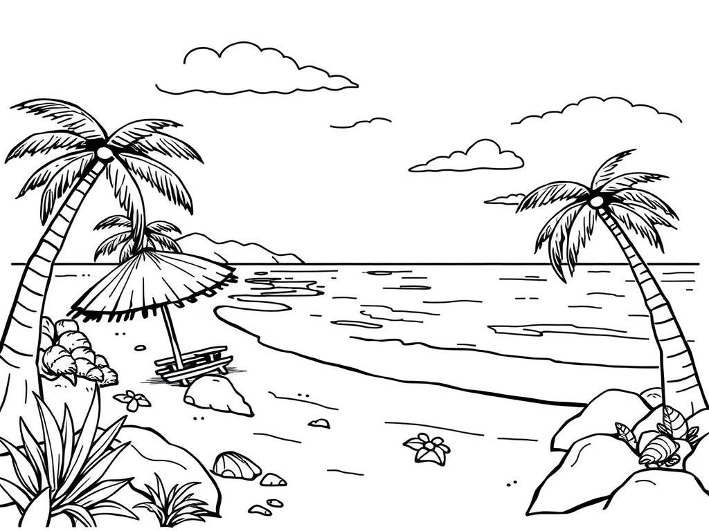 Preview of Beach Scenery