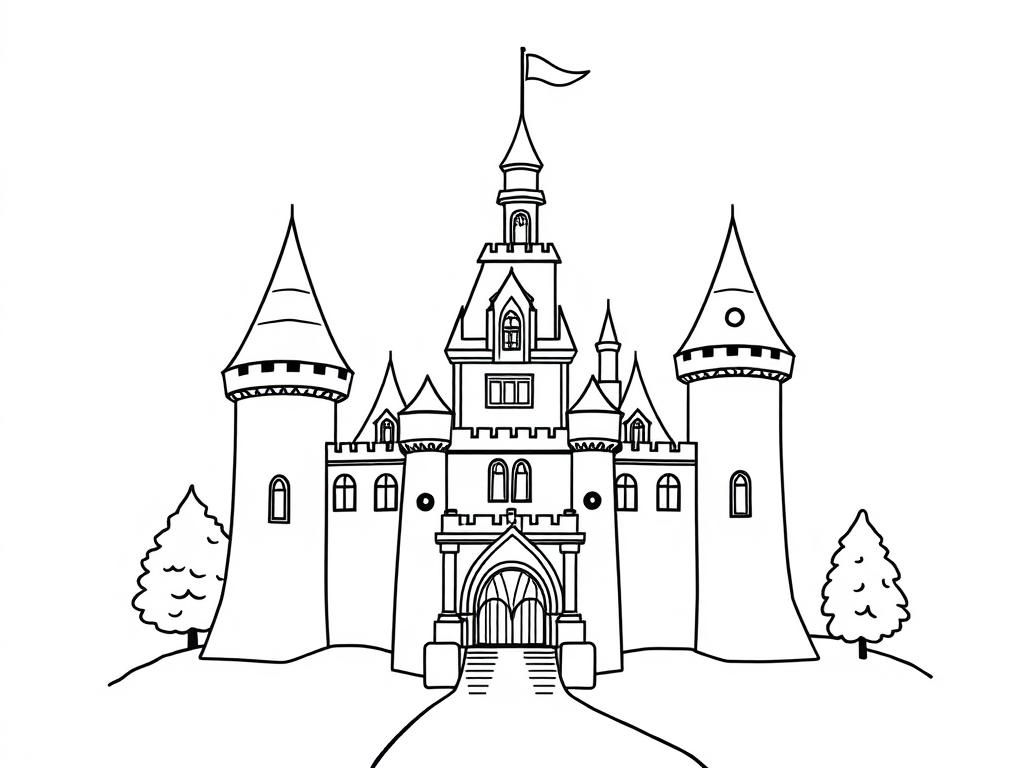 Preview of beautiful castle