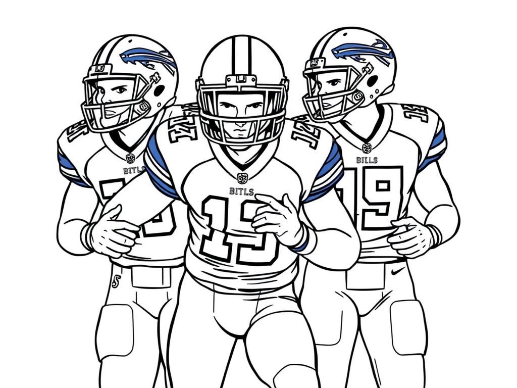 Bills football players