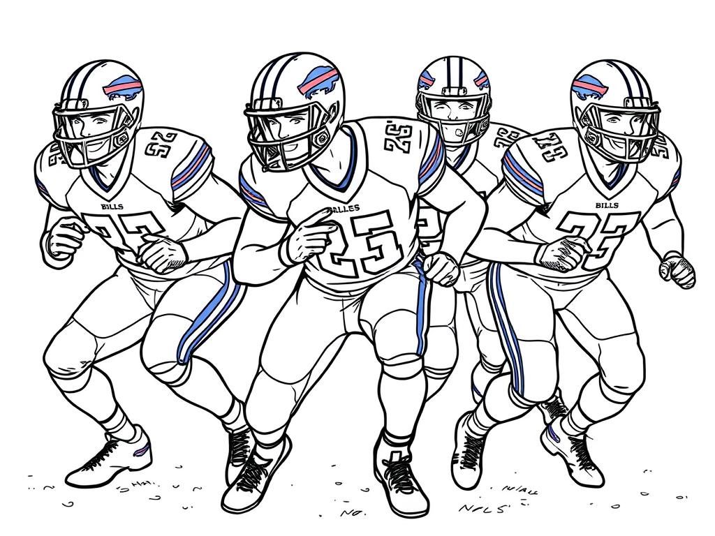 Bills football players