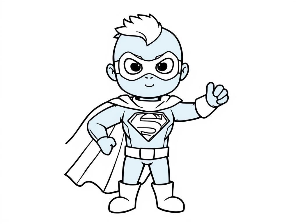 Preview of bluey as a super hero