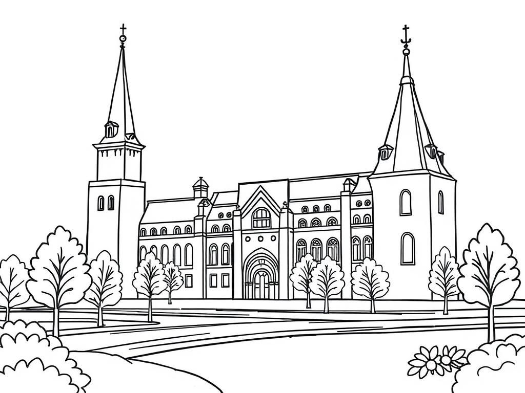 bochum - Free Printable Coloring Page