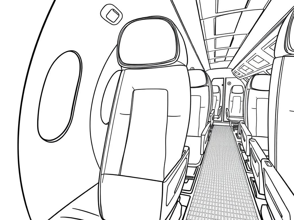 Preview of Boeing 777 interior realistic