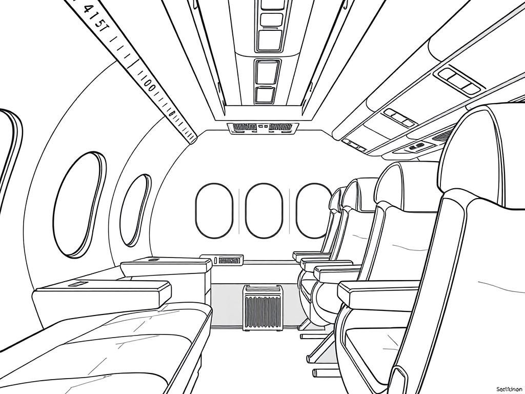 Preview of Boeing 777 interior realistic