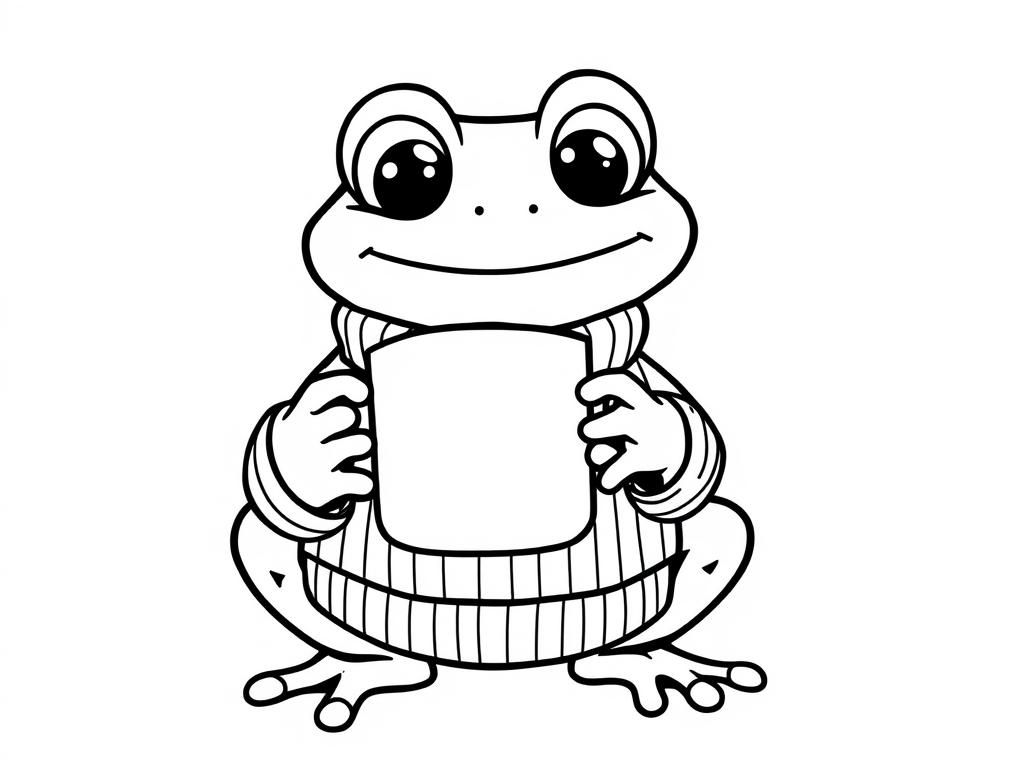 Frog Coloring Page