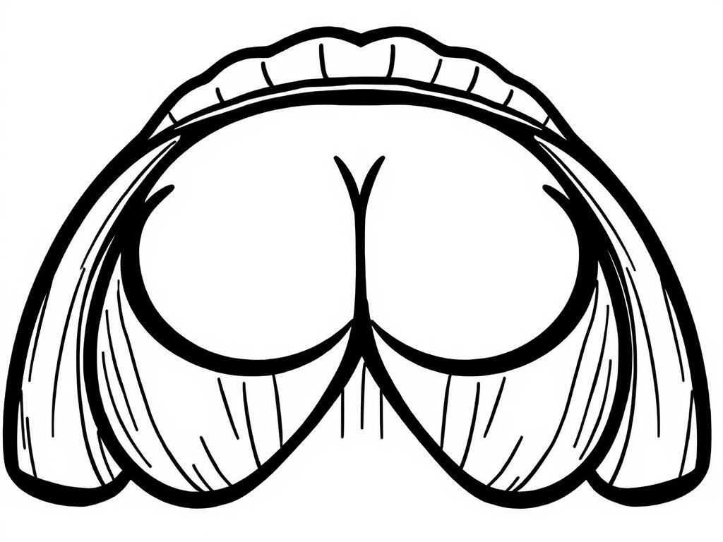 Sea Shell Coloring Page