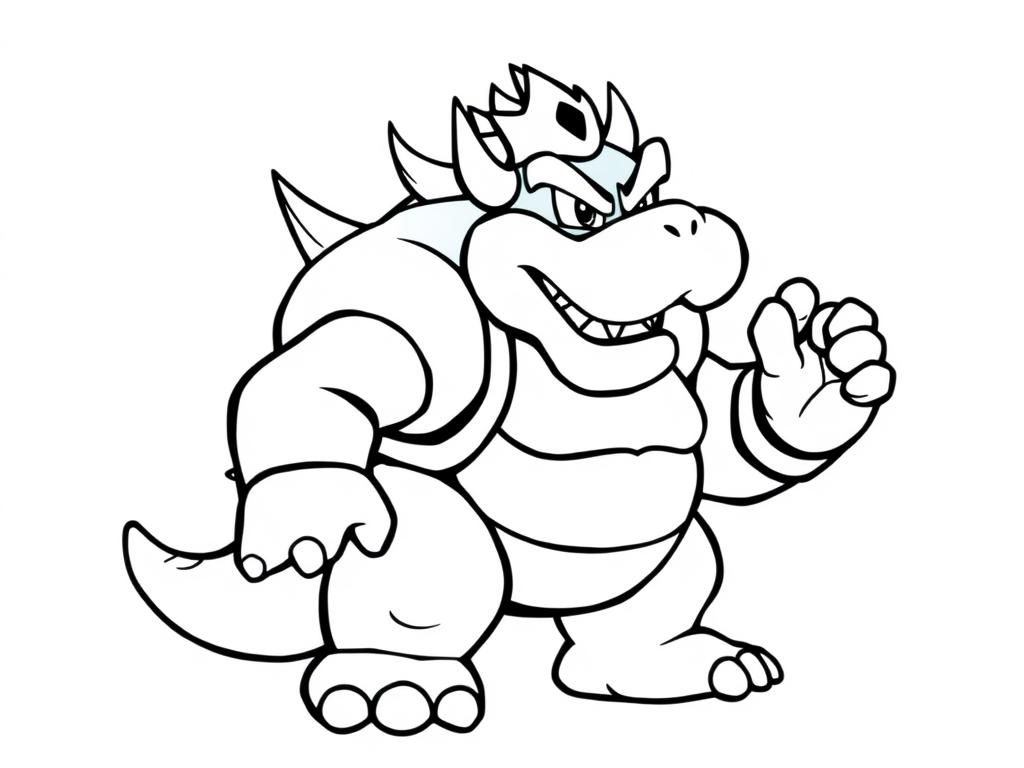 bowser in princess peach costume