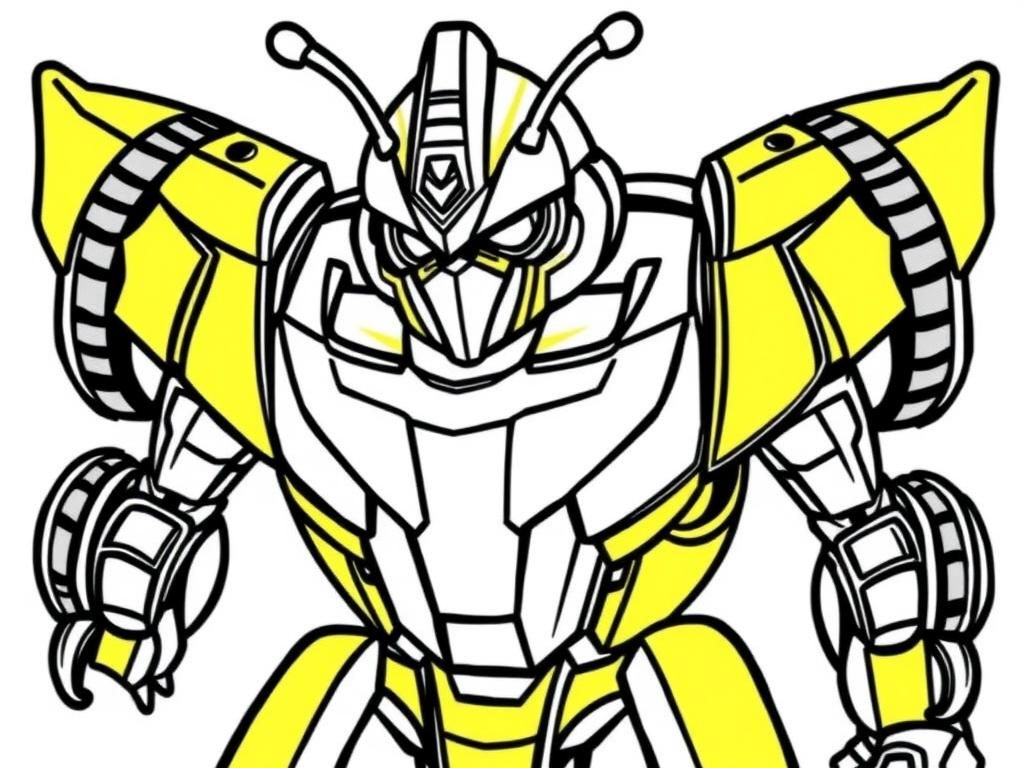 Bumble Bee transformer for kids