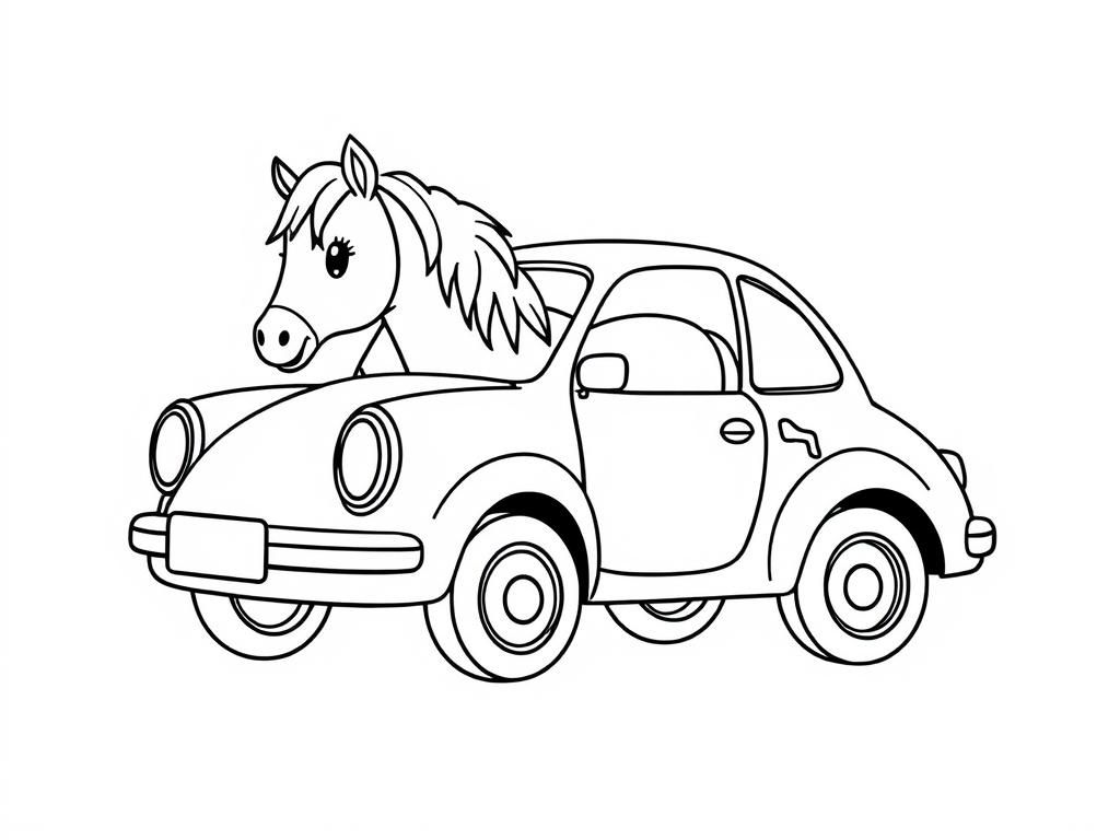 Preview of Car with pony