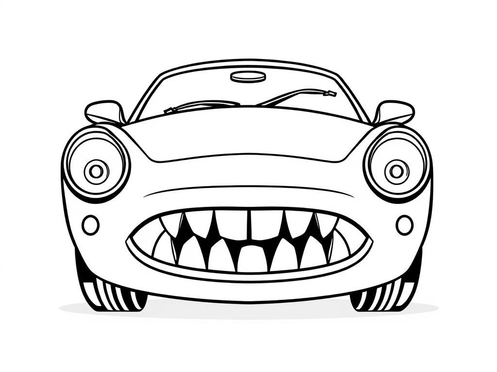 Preview of car with the teeth