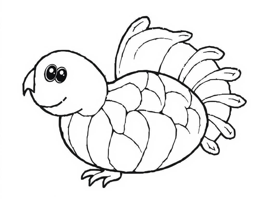 Turkey Coloring Page