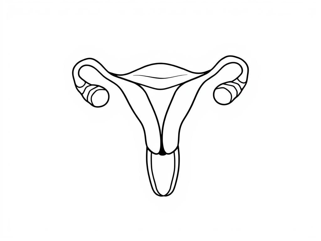 Preview of Cartoon uterus