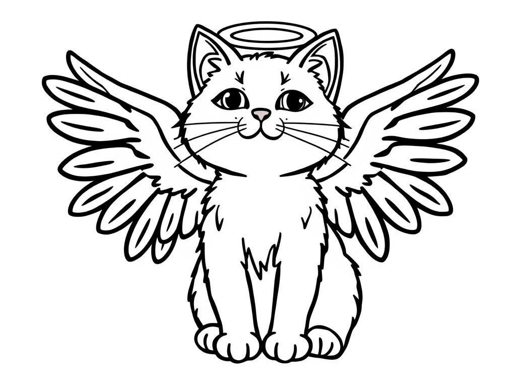 cat angel