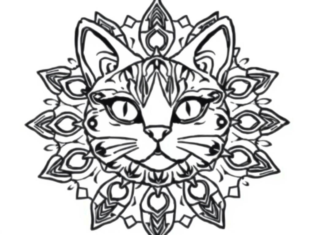 Preview of cat mandala