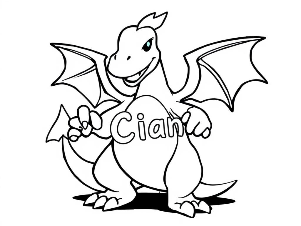 Dragon Coloring Page