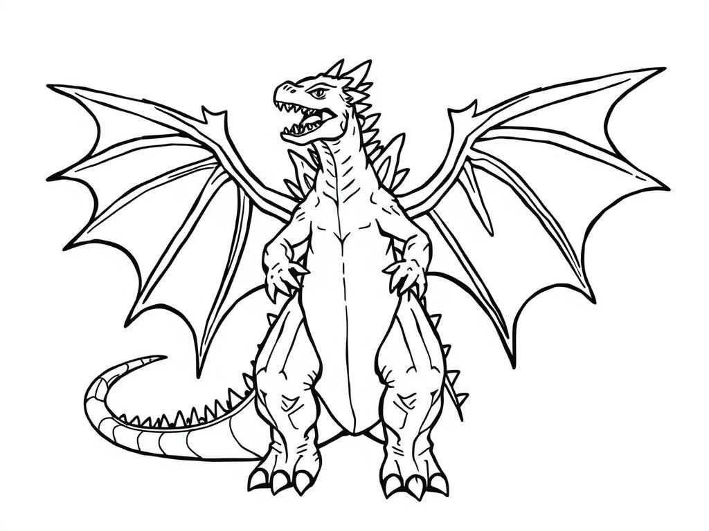 Dragon Coloring Page