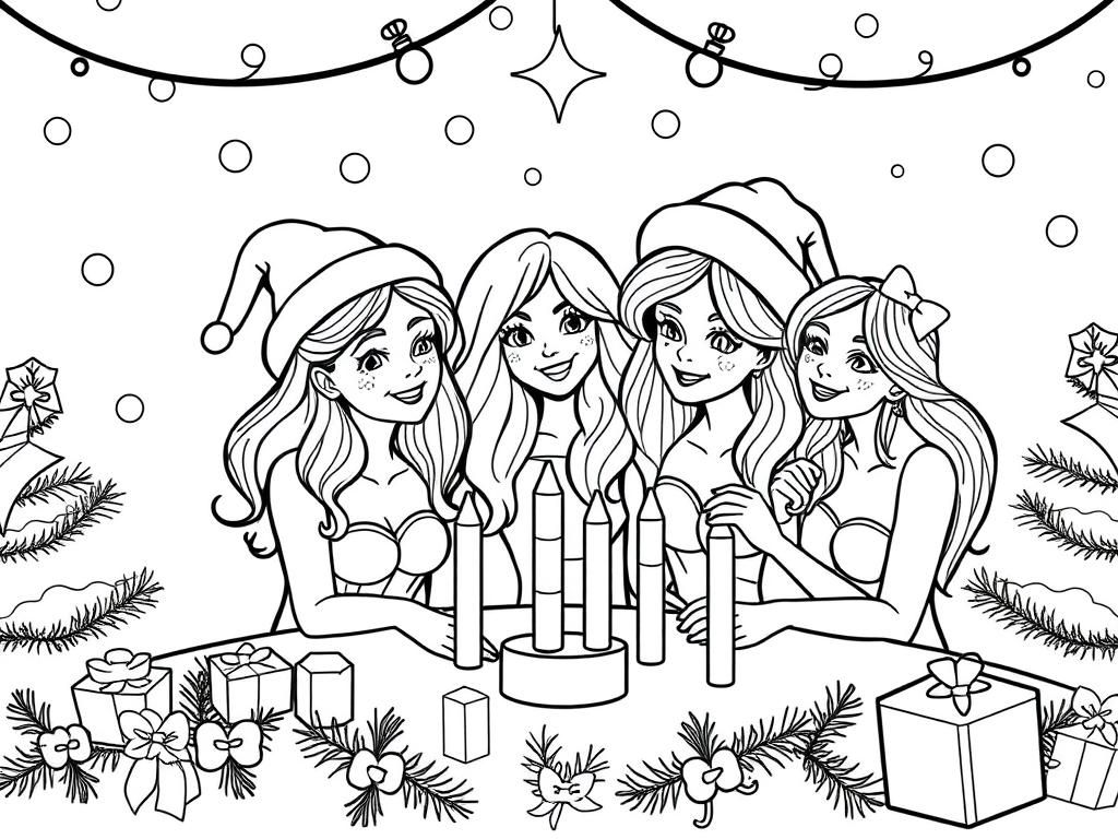 CHRISTMAS GIRLS PARTY