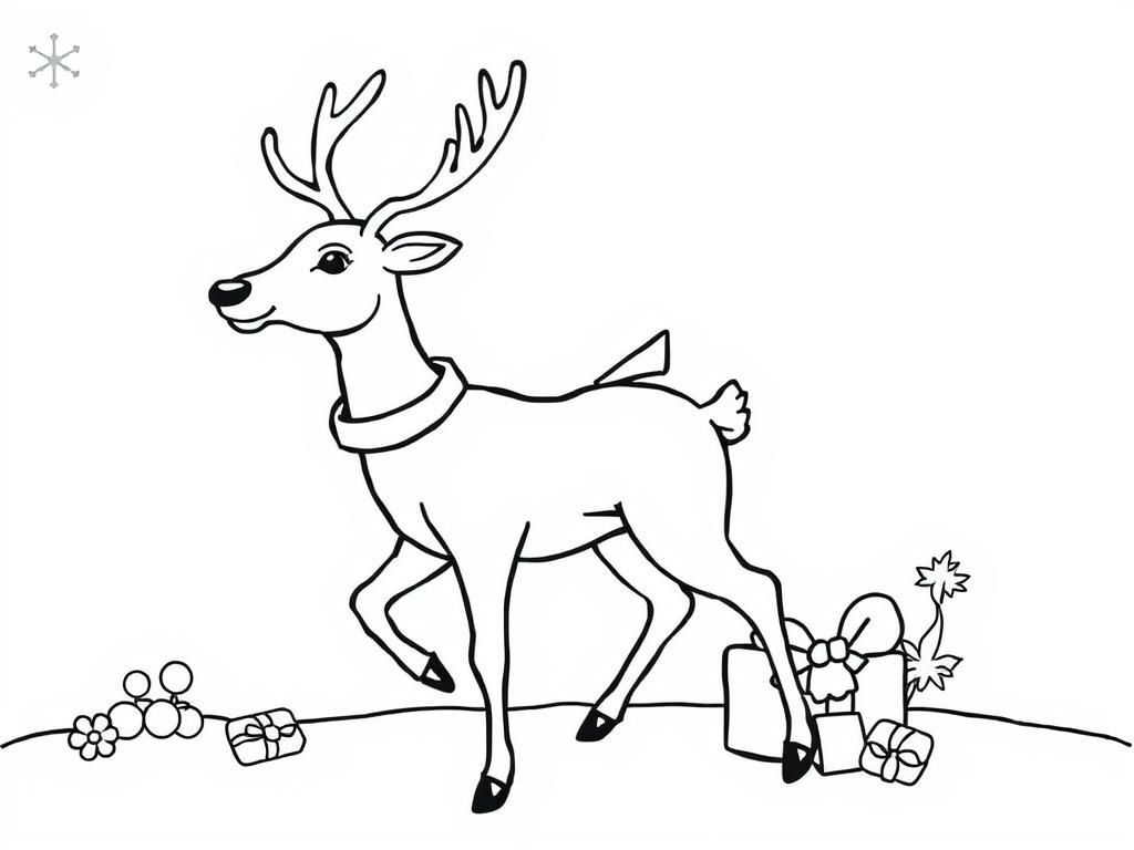 Preview of christmas reindeer