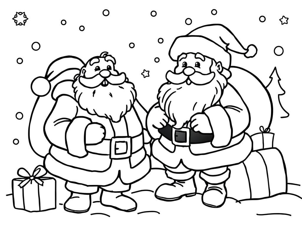 Christmas with santa