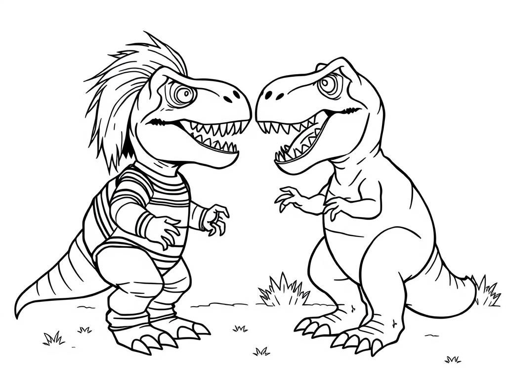 Dinosaur Coloring Page
