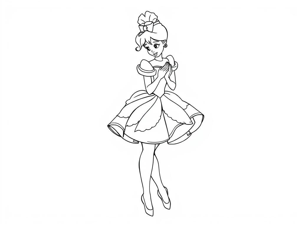 Princess Coloring Page
