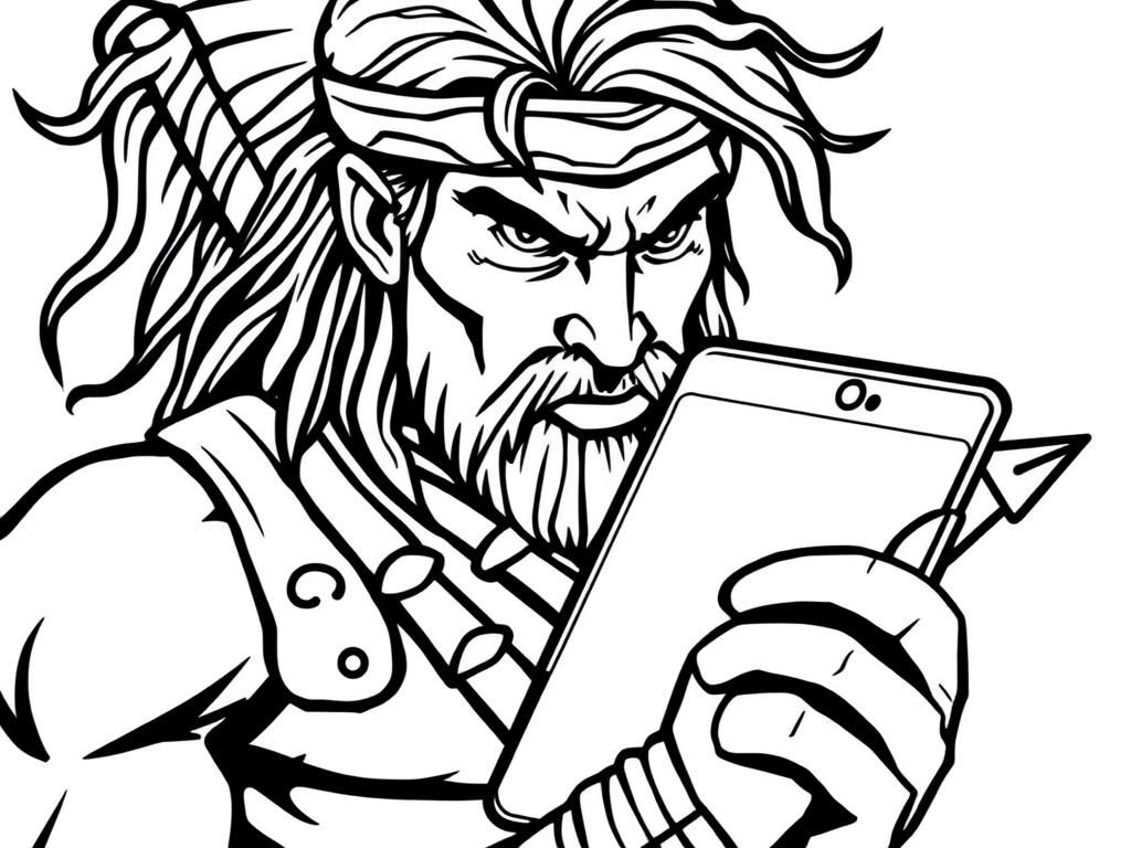 Preview of conan barbarian smartphone