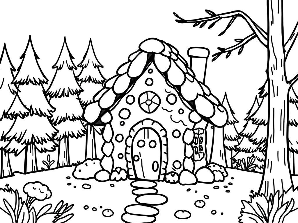 Preview of Cookie house in the forest