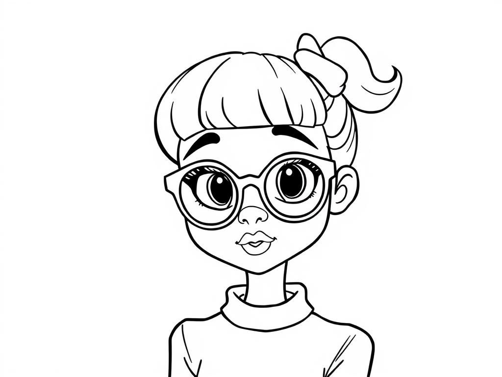 Preview of Cool billie girl with out glasses