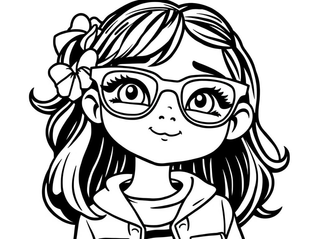 Preview of Cool Charlie girl with out glasses