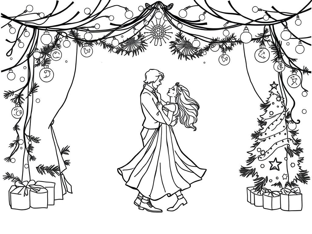 Christmas Coloring Page