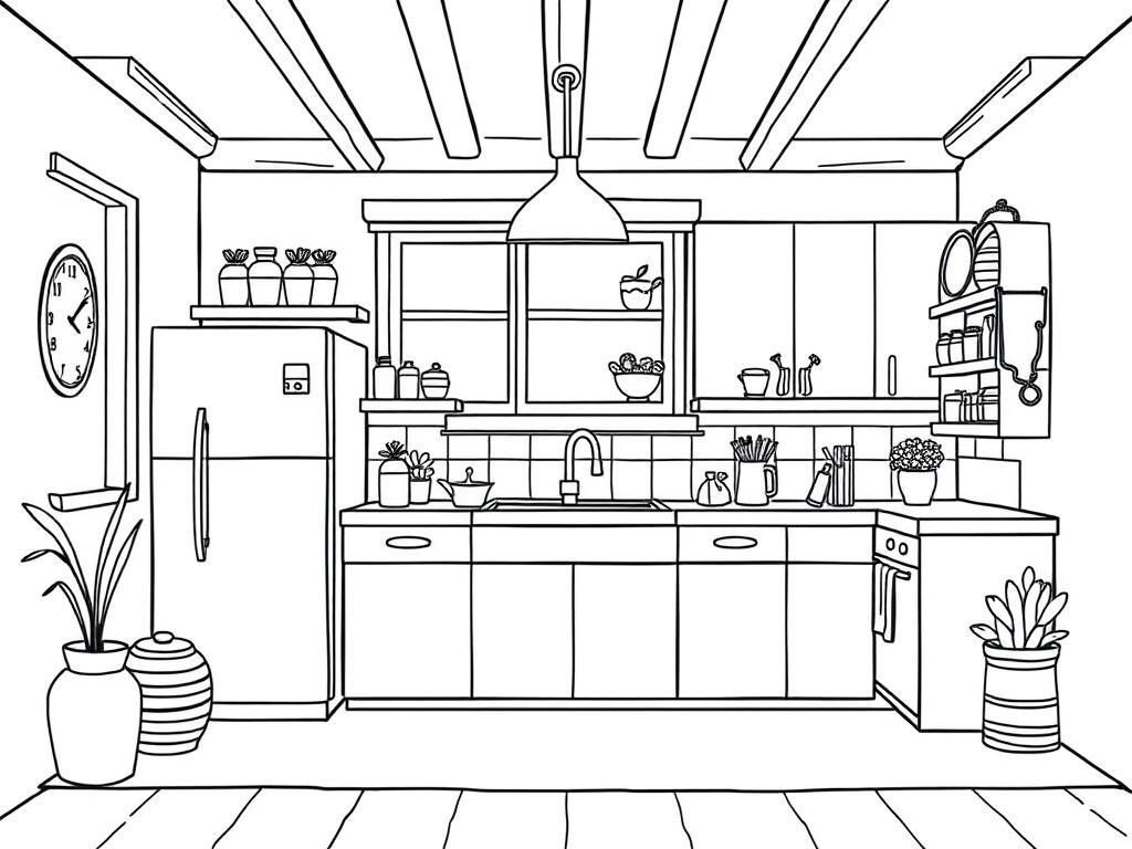 cozy kitchen
