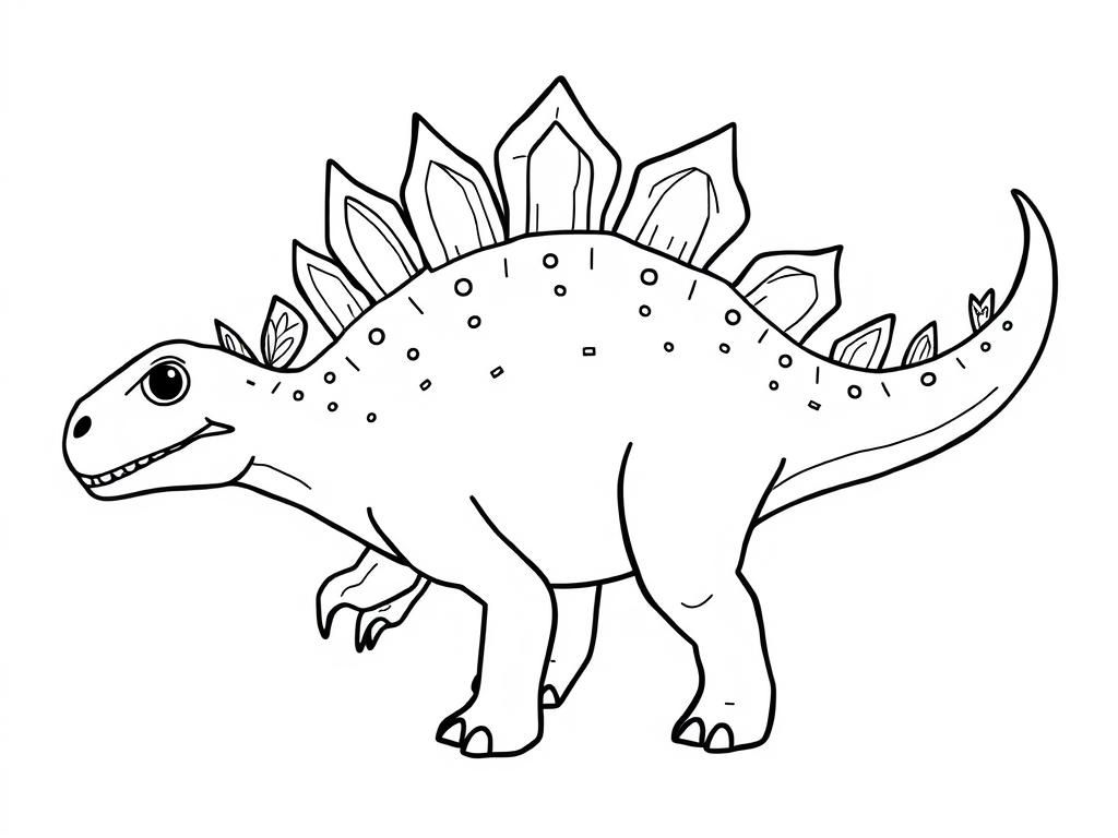 Preview of cracker spines on a dinosuar