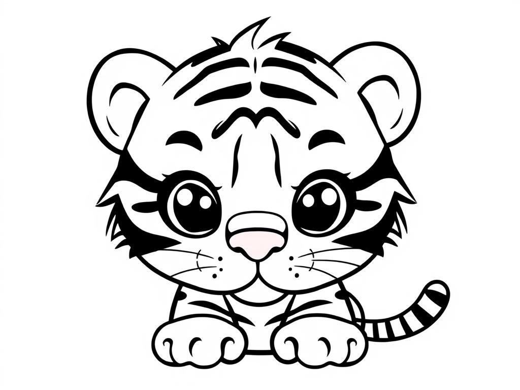 Preview of CUTE TIGER