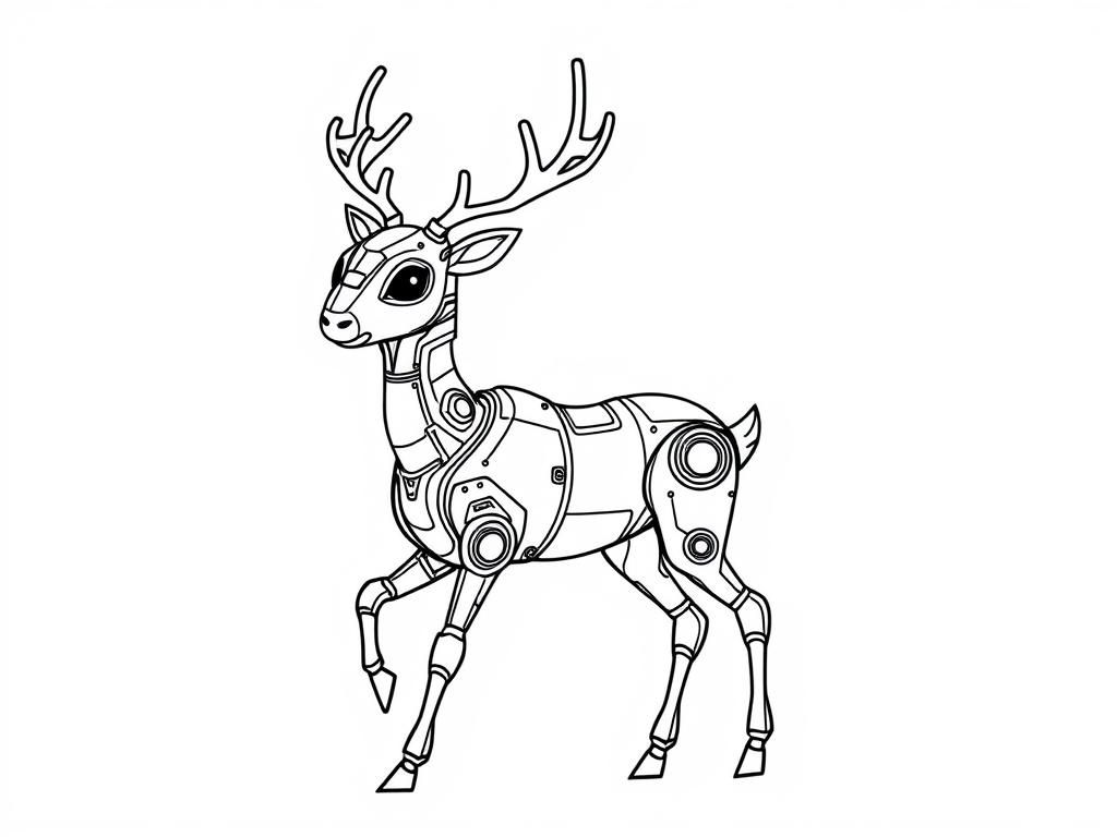 cyborg reindeer