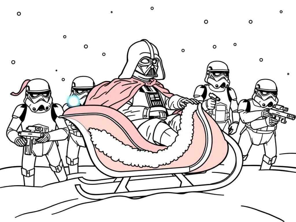 Star Wars Coloring Page