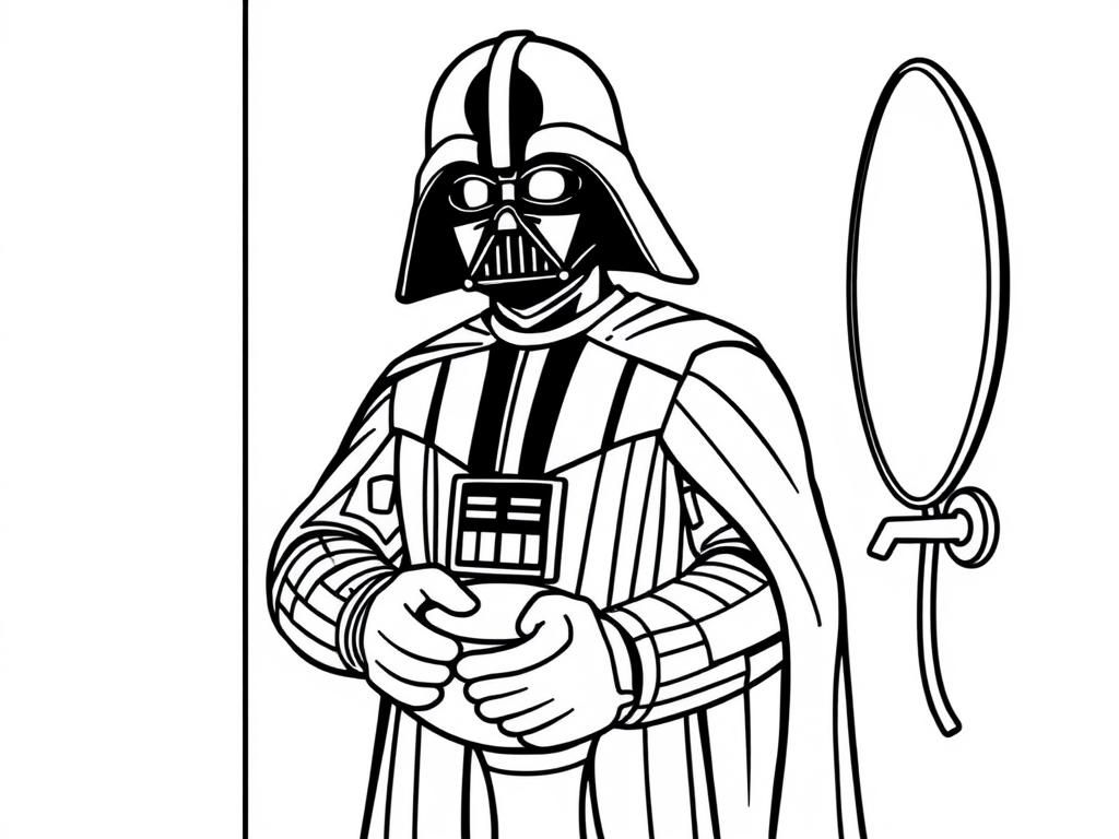 Preview of Darth vader in the restroom Zipperlein blocking