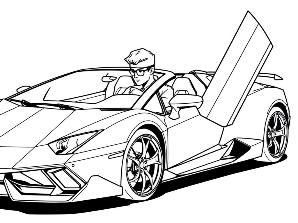 Preview of data nerd getting into a Lamborghini