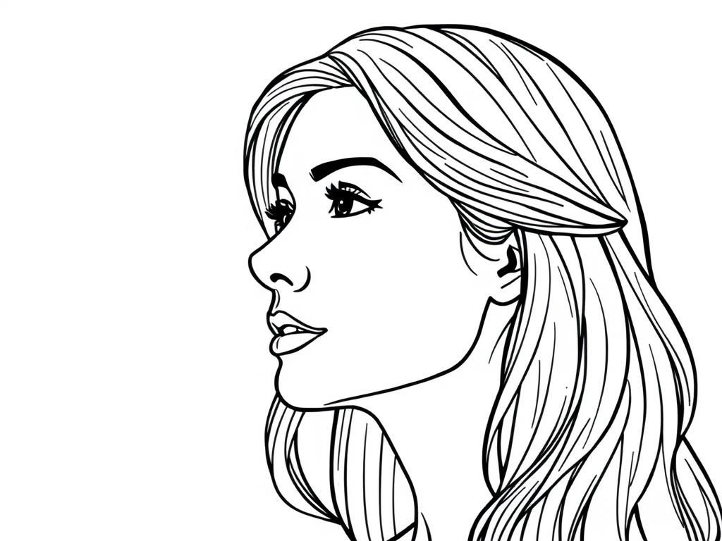 detailed adult woman