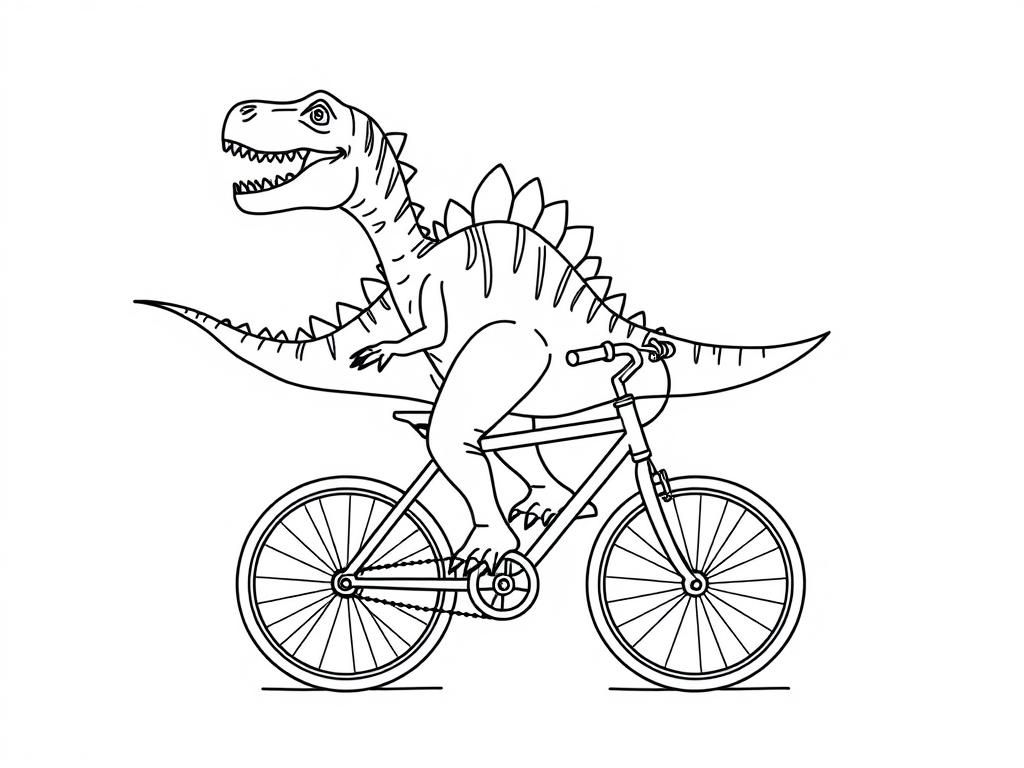 Dinosaur Coloring Page
