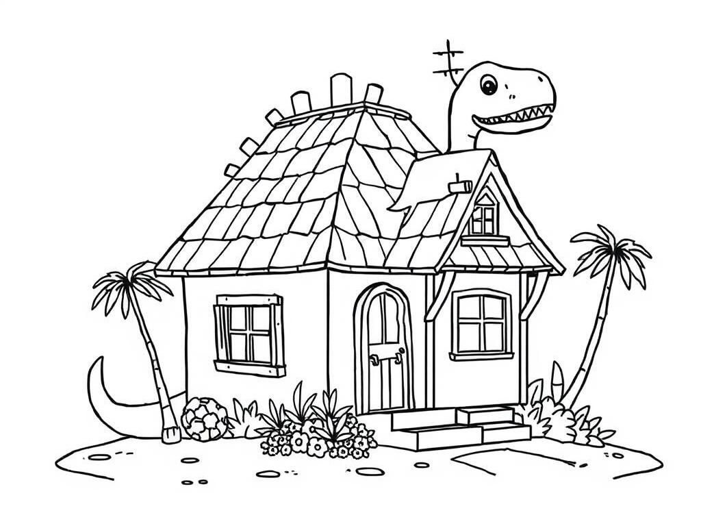 Preview of dinosaurus house