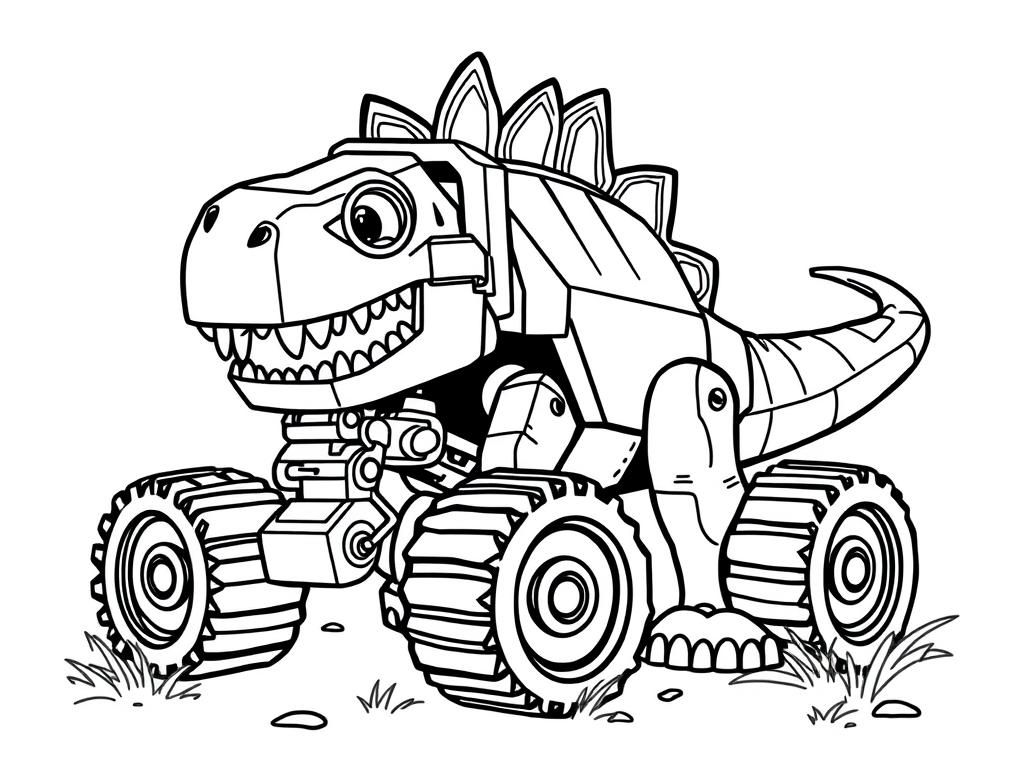 Preview of dinotrux tacho