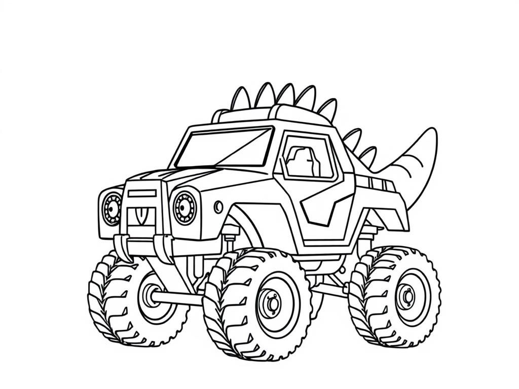 Preview of dinotrux taco