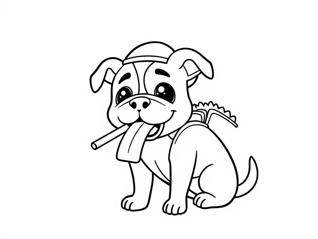 Dog eating taco bell