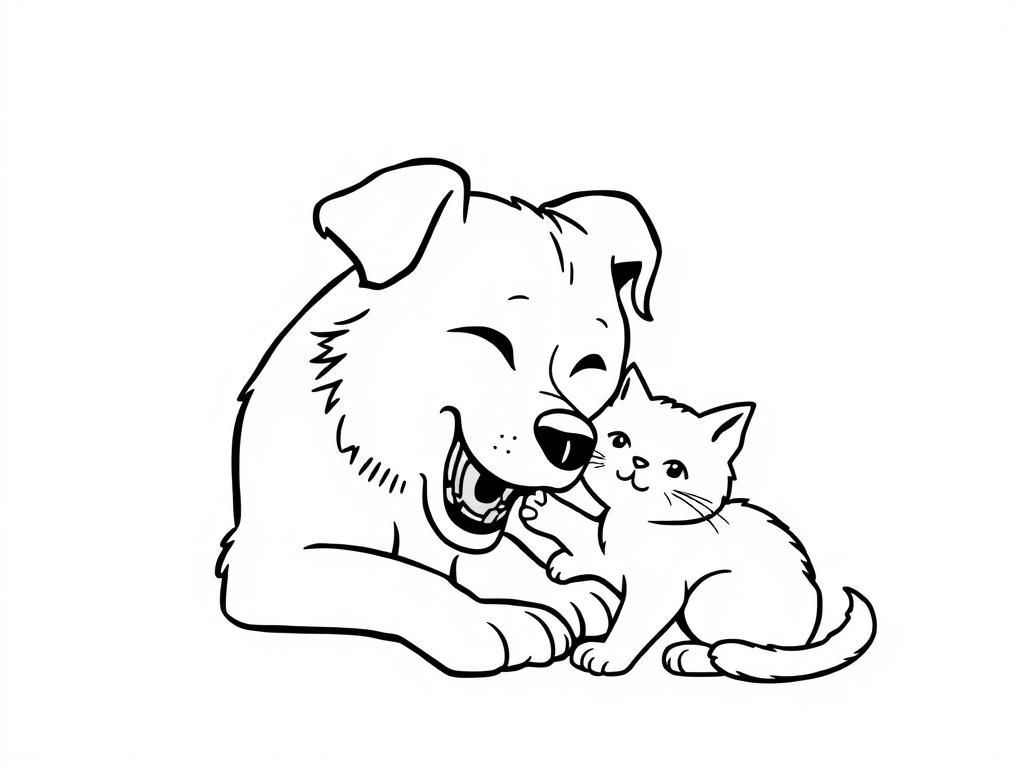 Preview of Dog eats cat