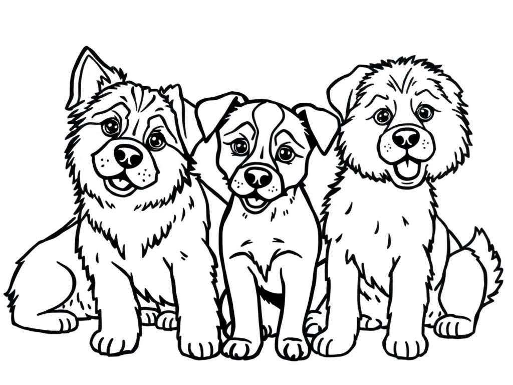 Puppy Coloring Page