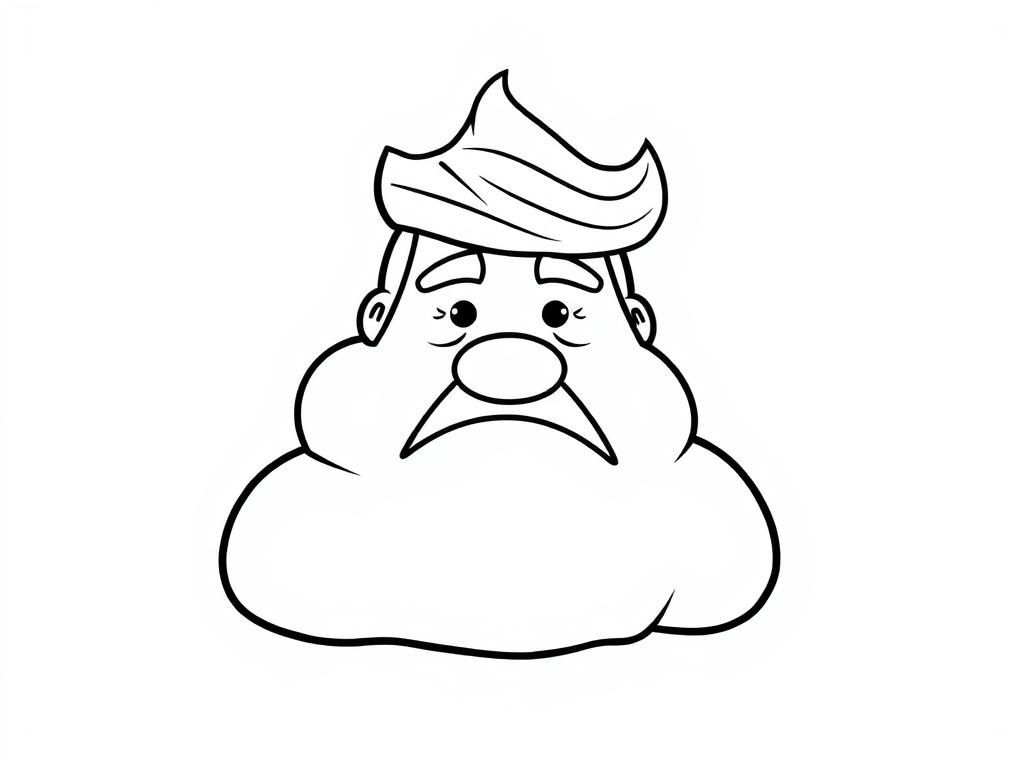 donald trump as poo