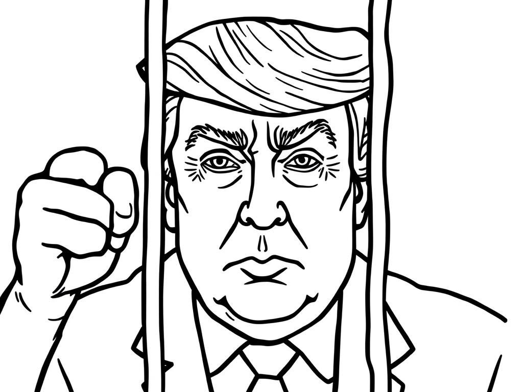 donald trump in jail